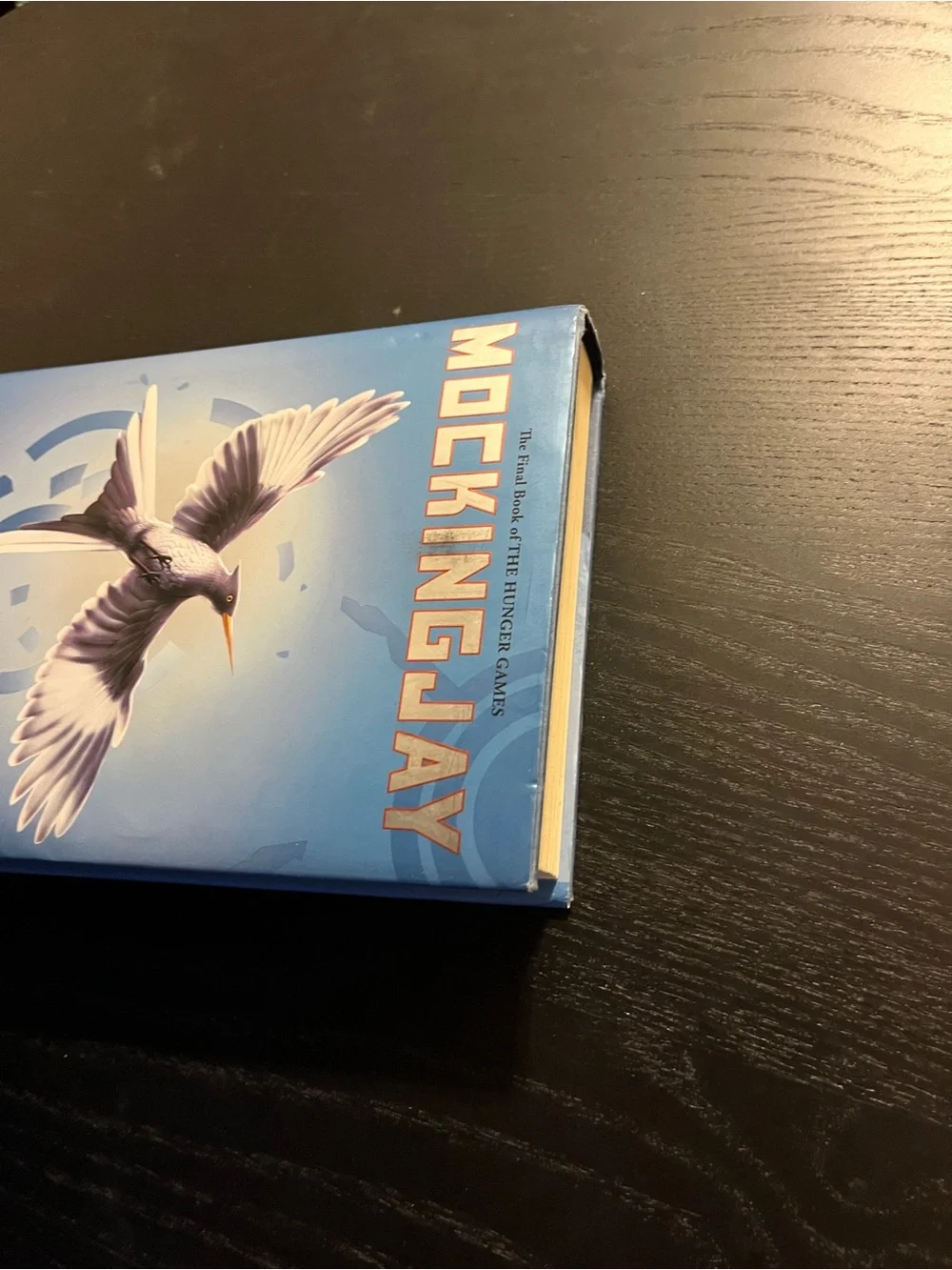 Scholastic Mockingjay Hardcover Book Hunger Games Trilogy Suzanne Collins Blue
